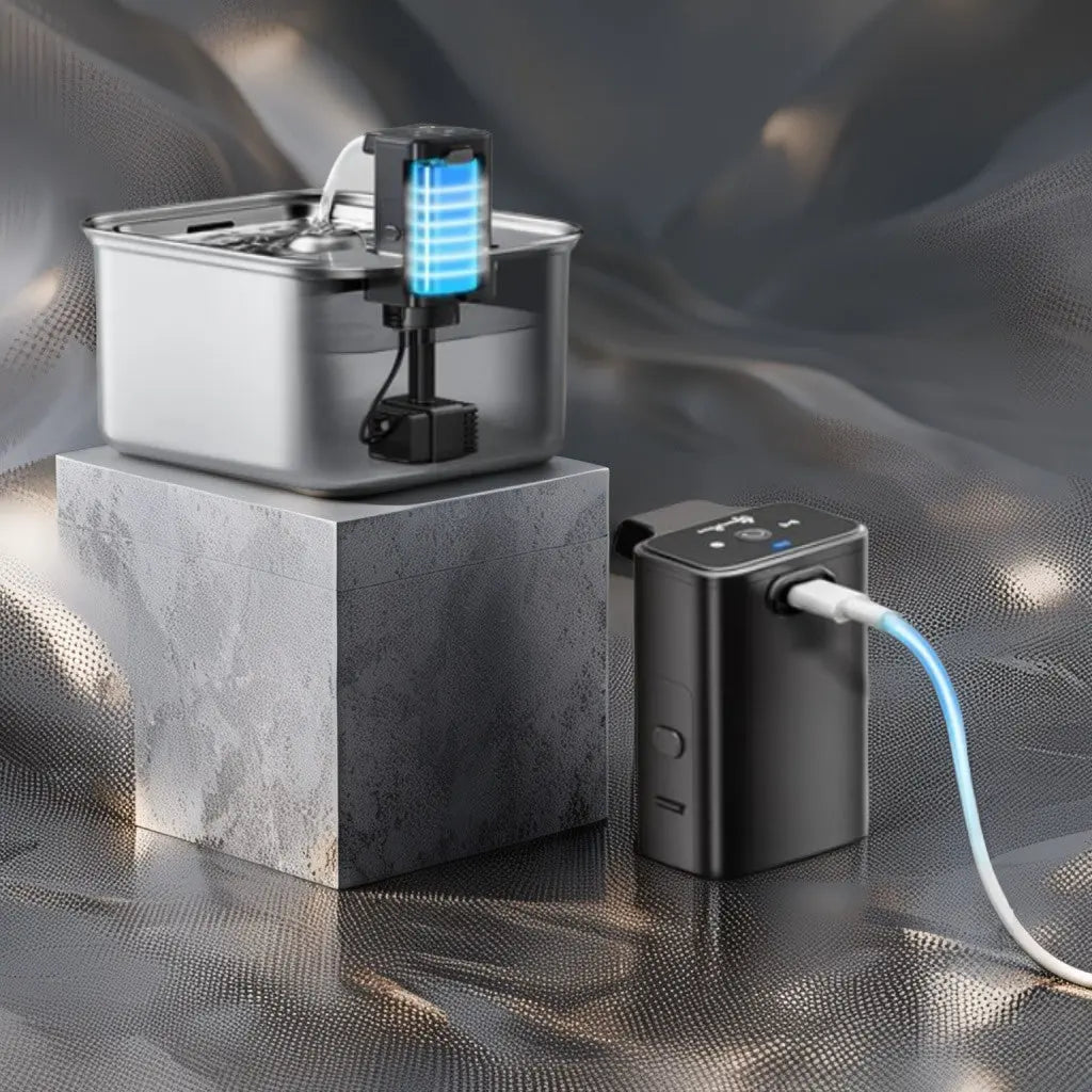 AquaFlow 2.5L - Fontaine à eau intelligente Fidoz