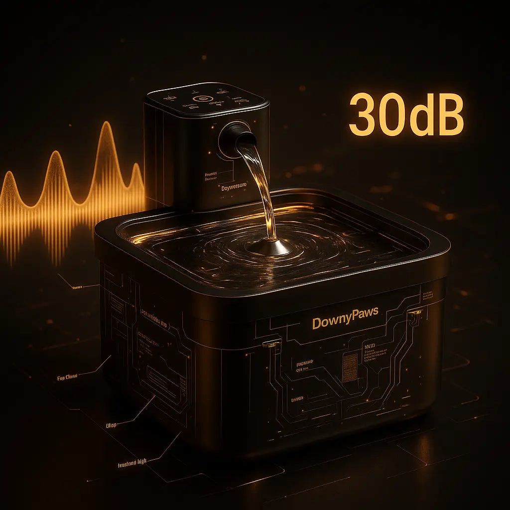 AquaFlow 2.5L - Fontaine à eau intelligente Fidoz