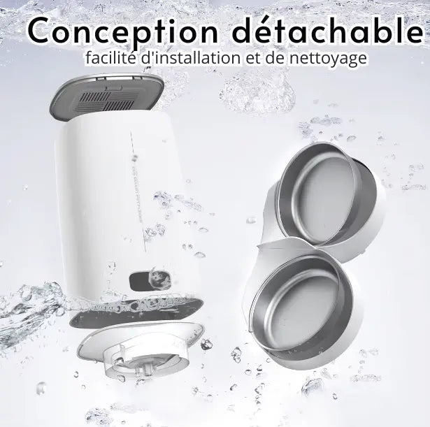 Distributeur de croquettes double connectée Fidoz