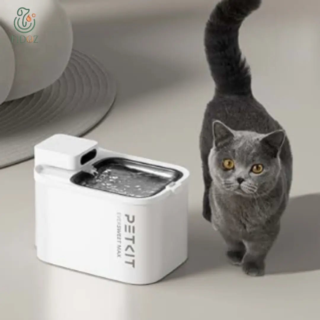 HydroMax Connect 3L – Fontaine intelligente sans fil pour animaux - Fidoz