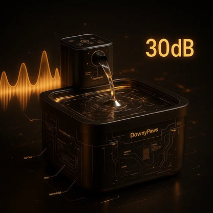 AquaFlow 2.5L - Fontaine à eau intelligente Fidoz