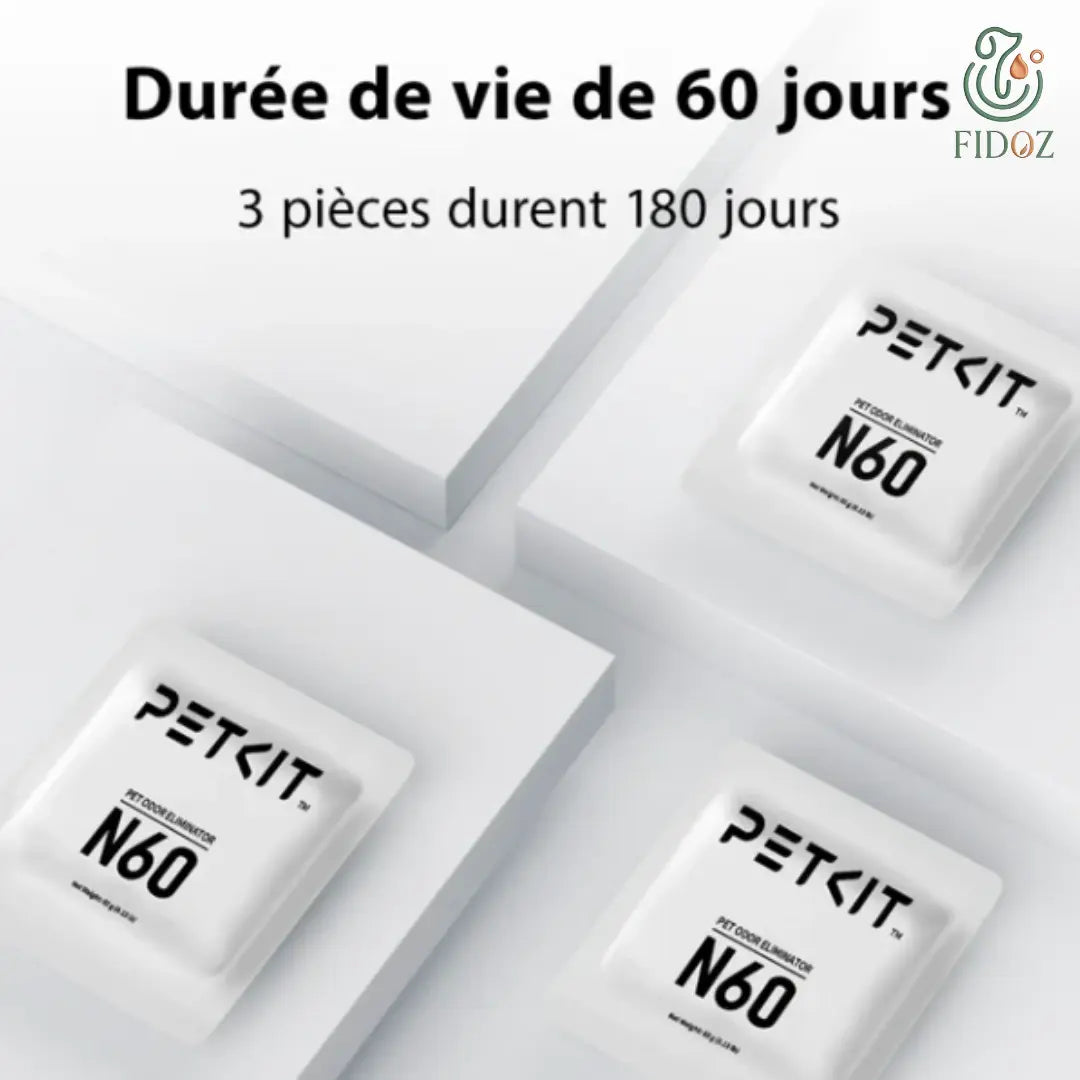 Désodorisants  N60 pour Purobot – Lot de 3 Fidoz