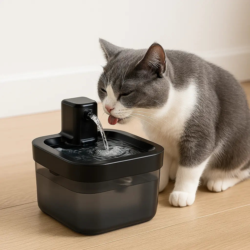 Fontaine à Eau Premium 2,5L – Inox, Sans Fil & Intelligente Fidoz