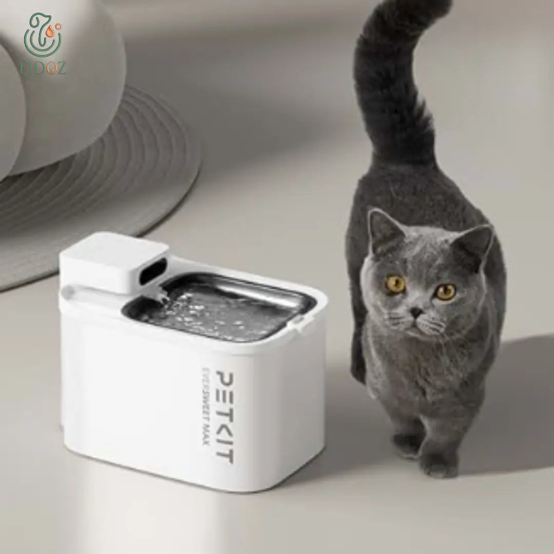 HydroMax Connect 3L – Fontaine intelligente sans fil pour animaux Fidoz
