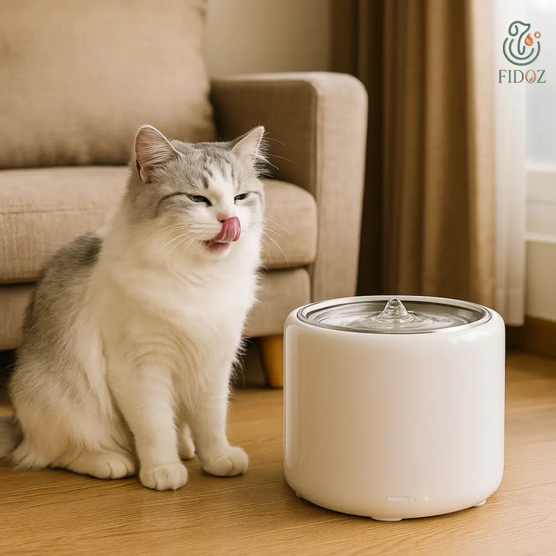 HydroPure 1.8L – Fontaine intelligente pour animaux Fidoz
