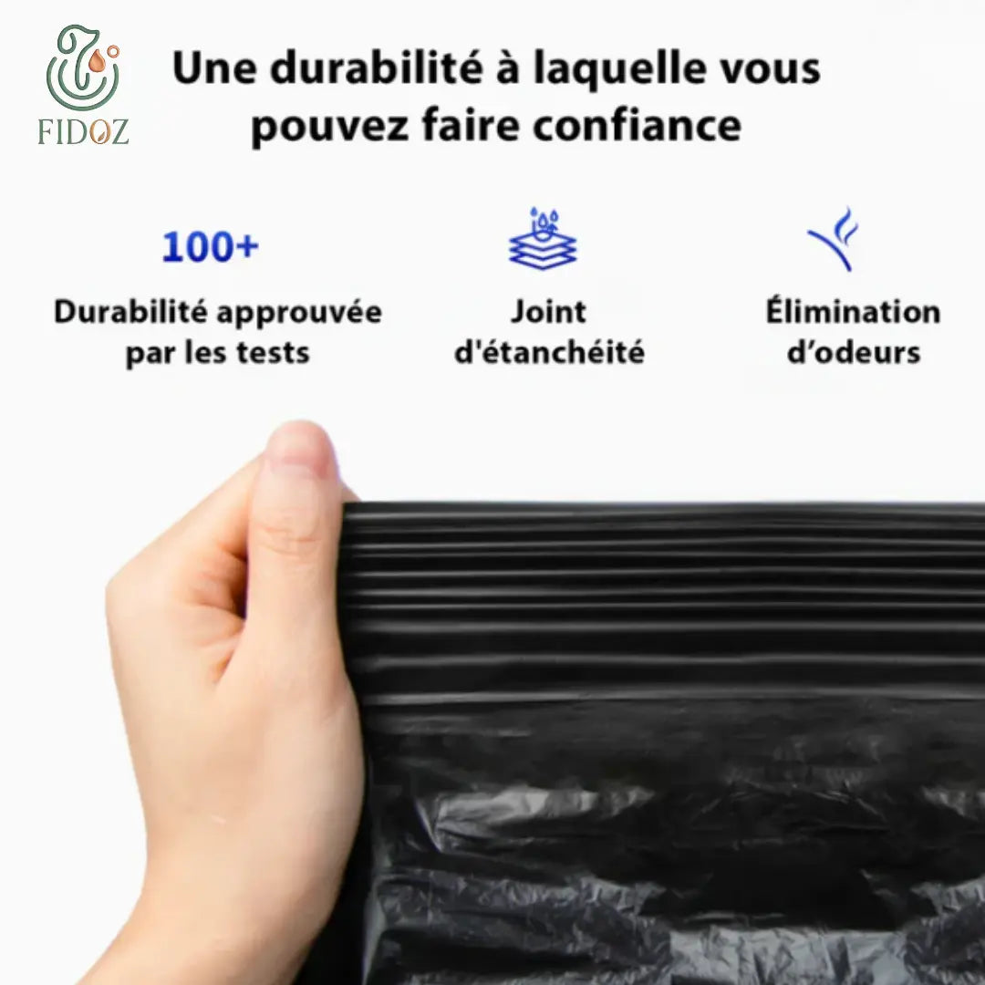 Sacs poubelle pour Purobot  – Lot de 3 Fidoz