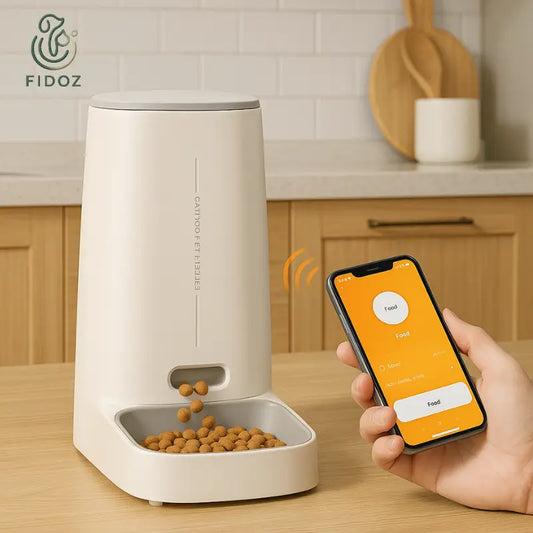 SmartFeeder Pro Wifi - By Fidoz - Distributeur De Croquettes Fidoz